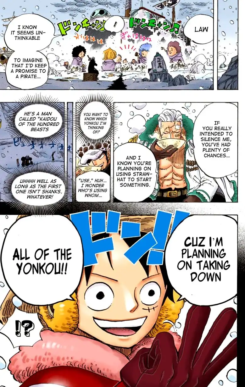 One Piece - Digital Colored Comics Chapter 696 18